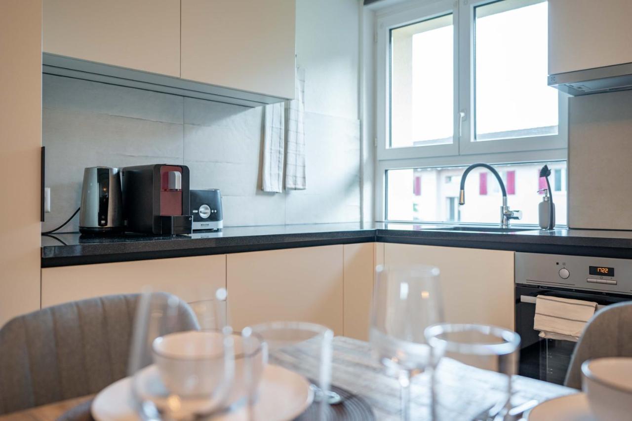 Moderne Wohnung Mit Parkplatz - Top Floor Ostermundigen Exterior foto
