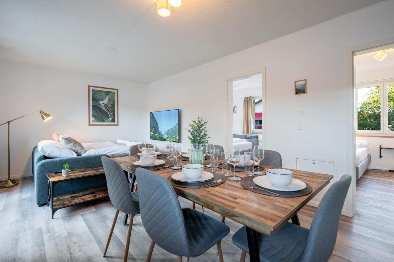 Moderne Wohnung Mit Parkplatz - Top Floor Ostermundigen Exterior foto
